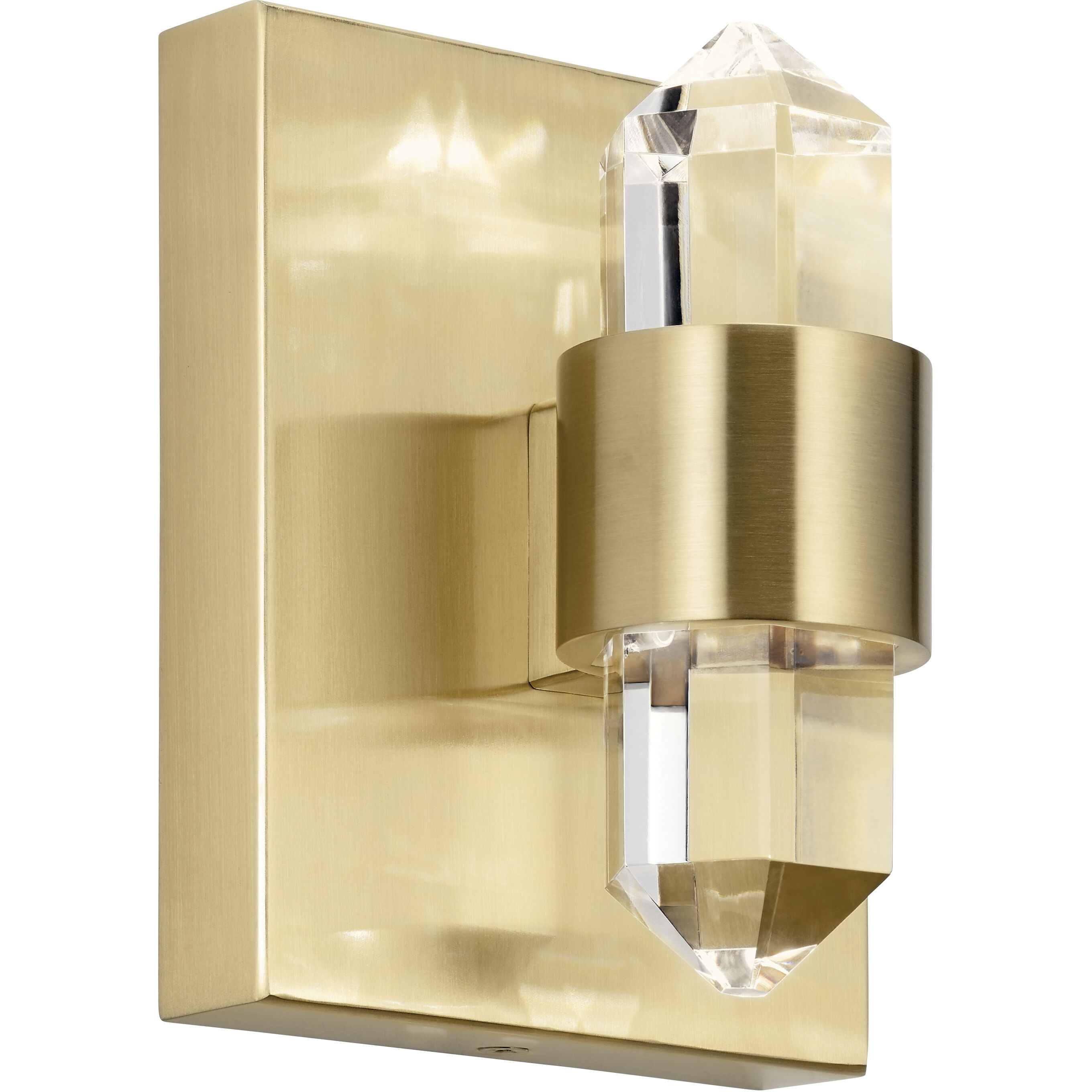 Champagne gold sale sconce
