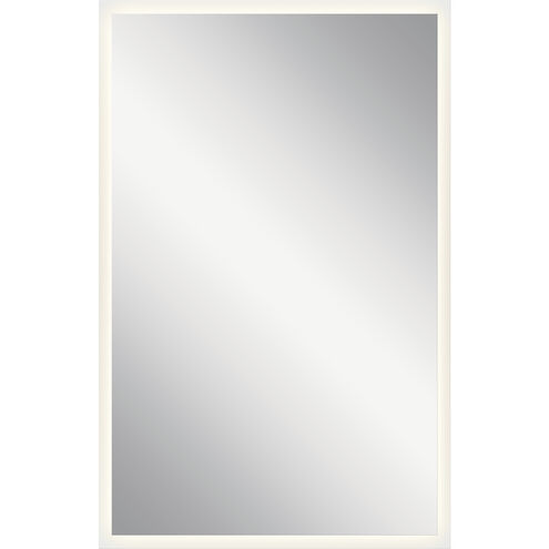 Ohio 39 X 25 inch Unfinished Wall Mirror, Backlight