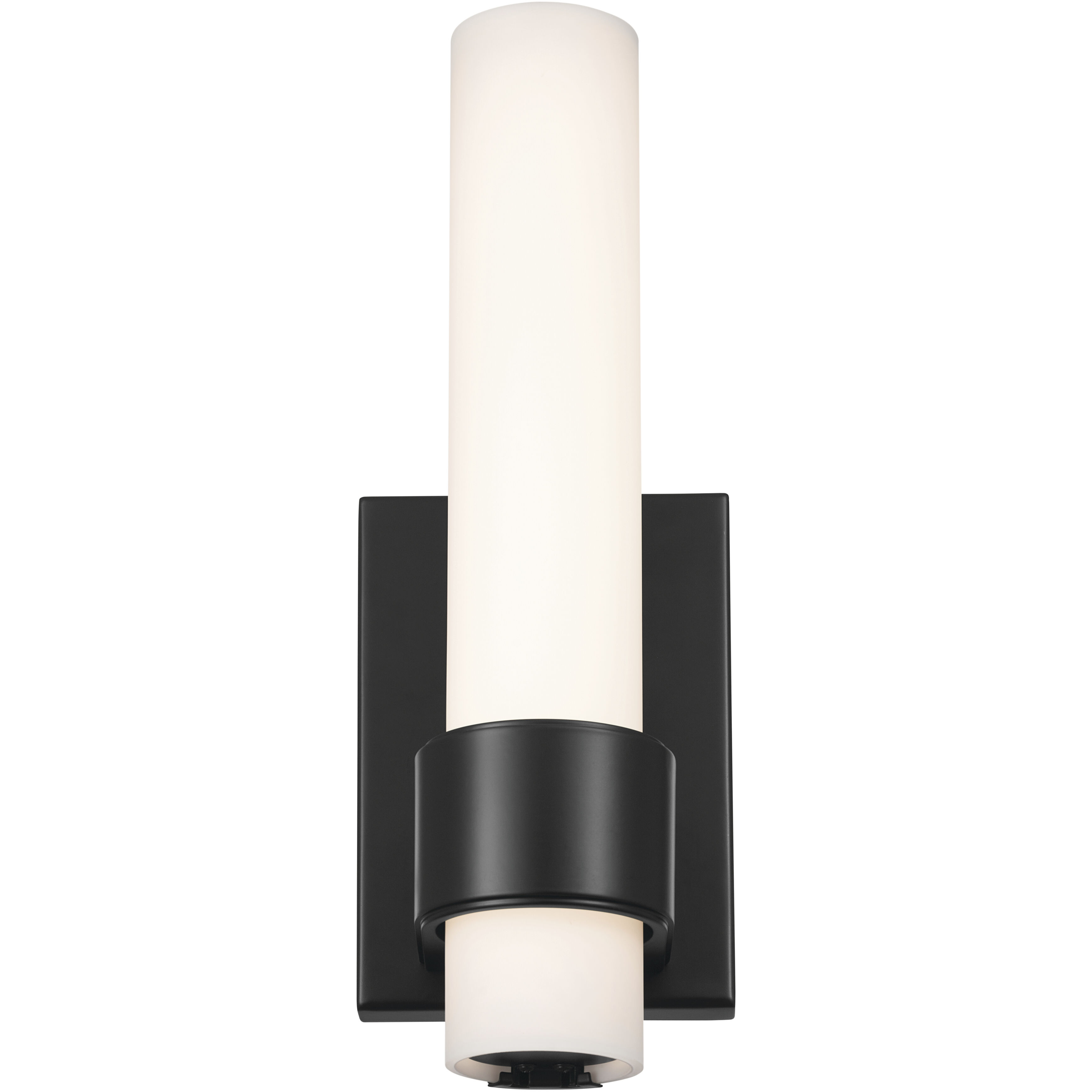 Elan 83837 Izza LED Matte Black Wall Sconce Wall Light