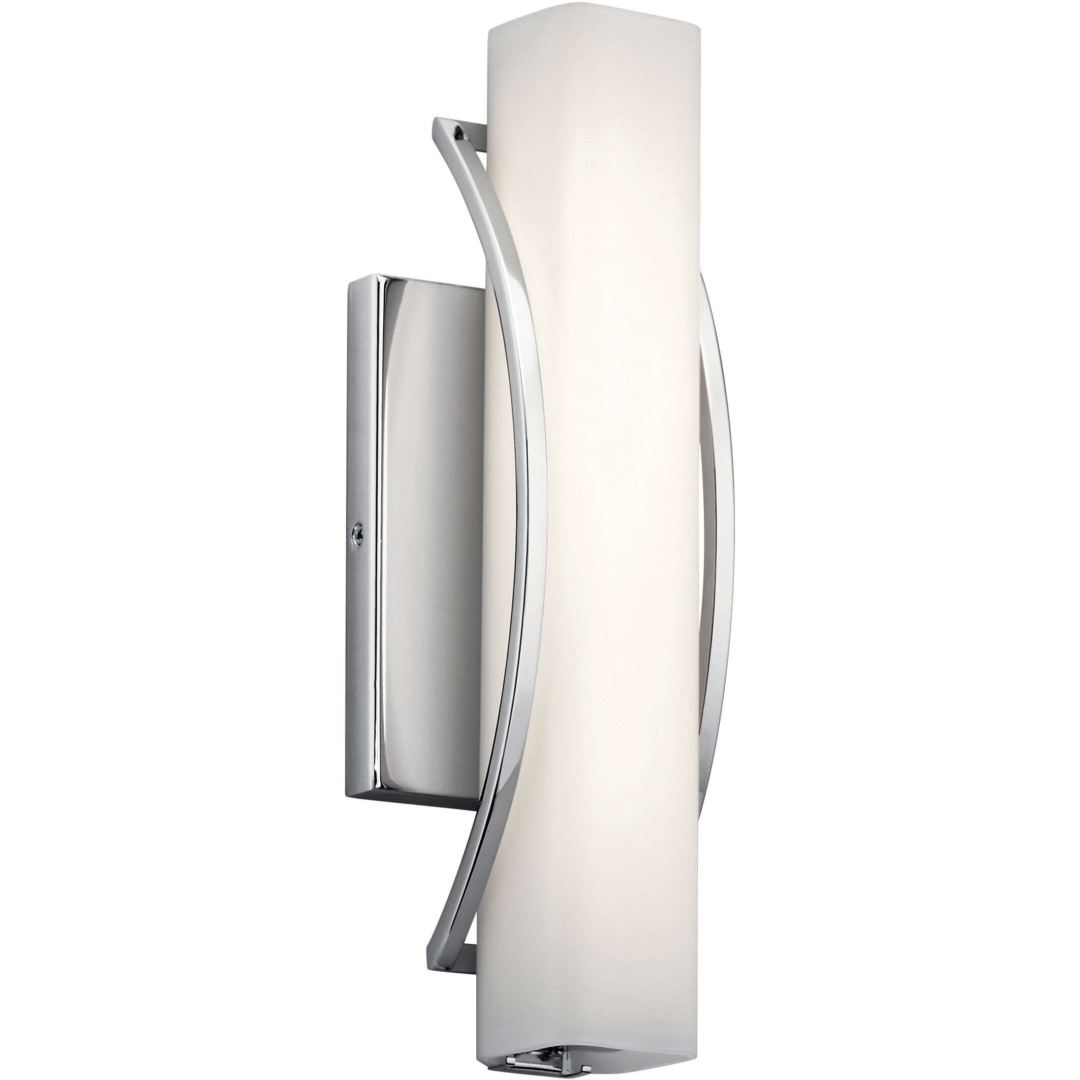 Rowan LED 13.19 inch Chrome Bathroom Vanity Light Wall Light, Medium