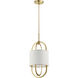 Jolana LED 16 inch Champagne Gold Pendant Ceiling Light