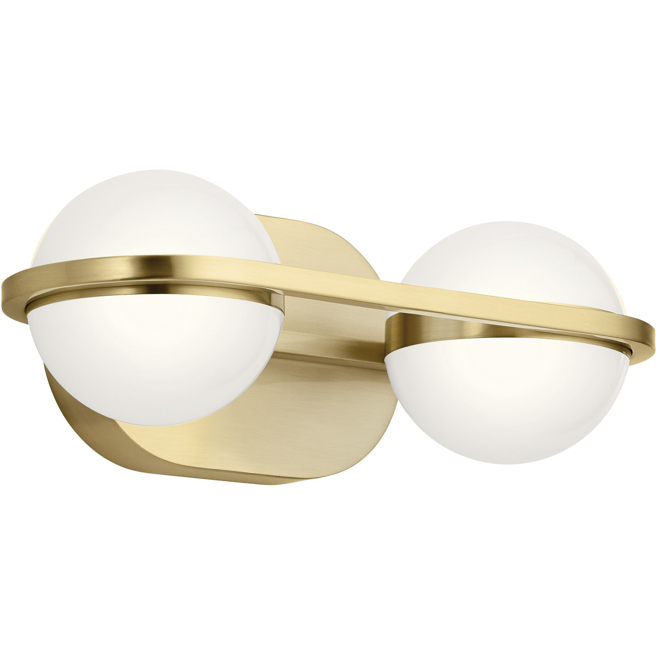 Champagne gold new arrivals vanity light