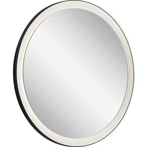 Ryame 31.5 X 31.5 inch Matte Black Wall Mirror
