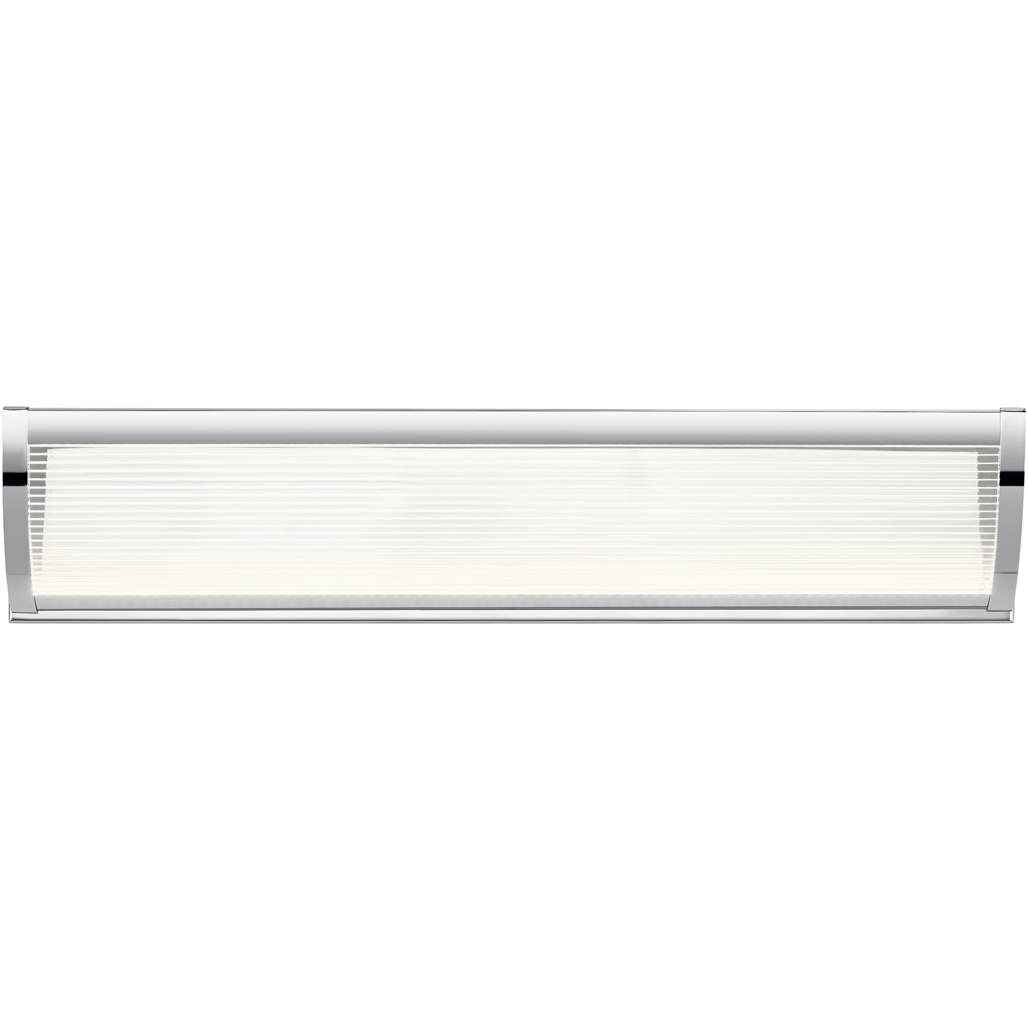 Roone LED 24 inch Chrome Bathroom Vanity Light Wall Light, Medium