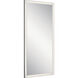 Ryame 60 X 30 inch Matte Silver Wall Mirror