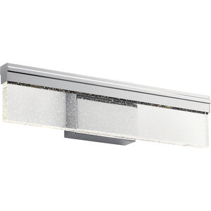 Laris LED 18 inch Chrome Bathroom Vanity Light Wall Light, Medium