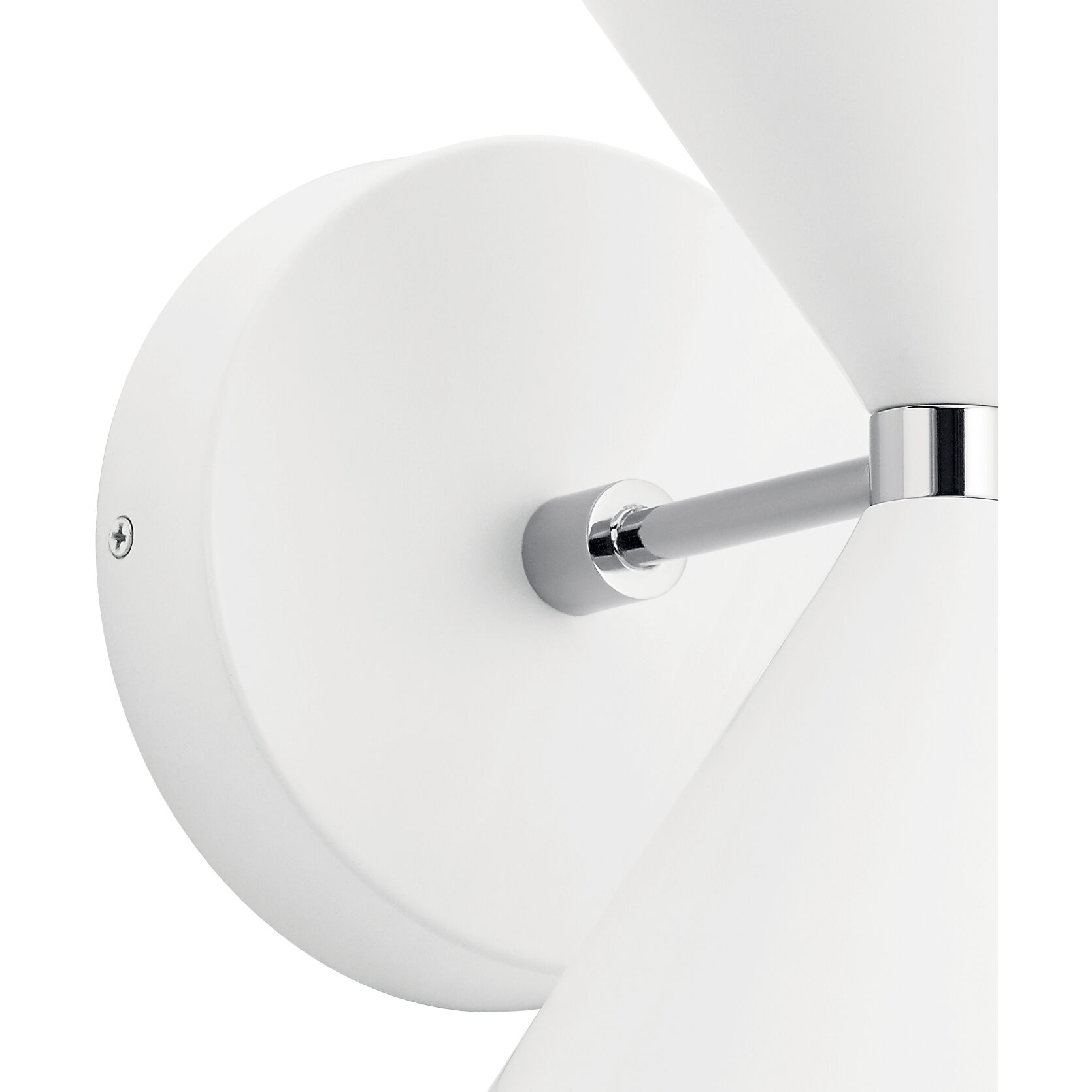 Kordan LED 7.75 inch Matte White Wall Sconce Wall Light