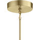 Jolana LED 16 inch Champagne Gold Pendant Ceiling Light