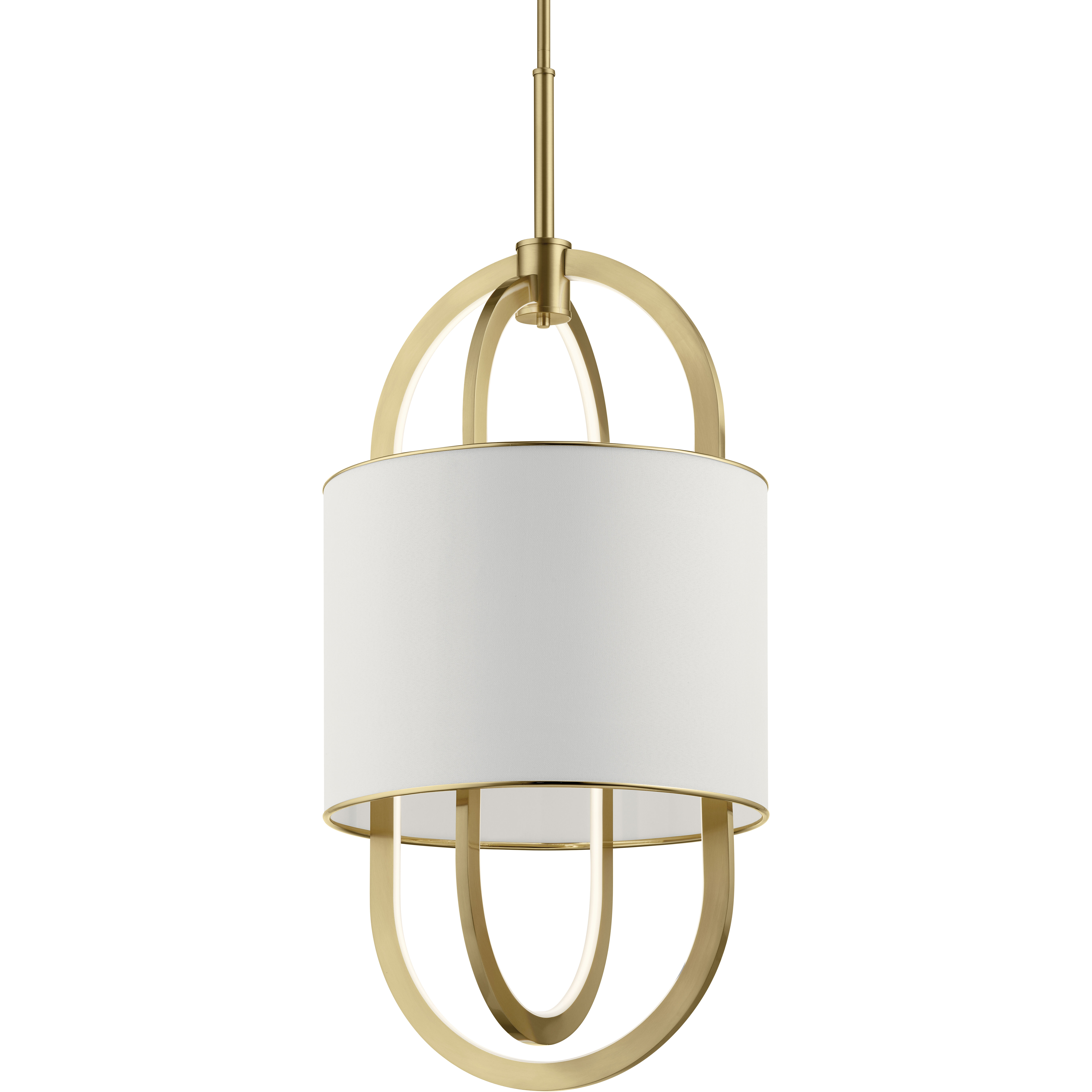 Jolana LED 16 inch Champagne Gold Pendant Ceiling Light