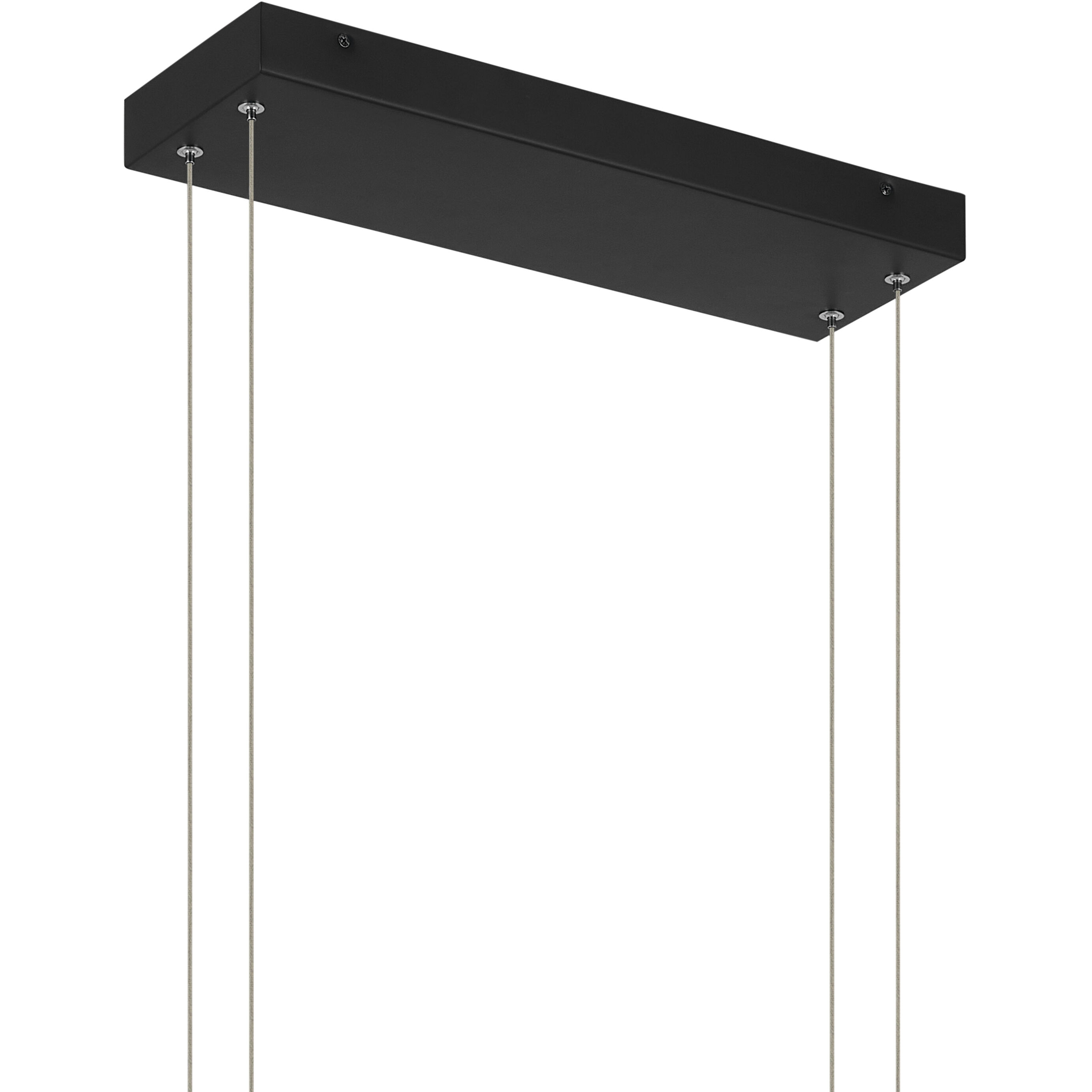 Jestin LED 5.75 inch Matte Black Chandelier Ceiling Light, Single