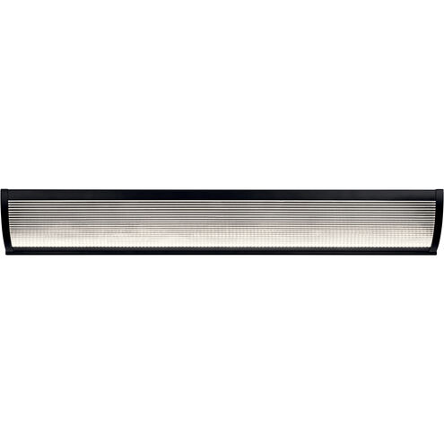 Roone LED 34 inch Matte Black Bathroom Vanity Light Wall Light, X-Large