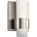 Izza LED 4.75 inch Brushed Nickel Wall Sconce Wall Light