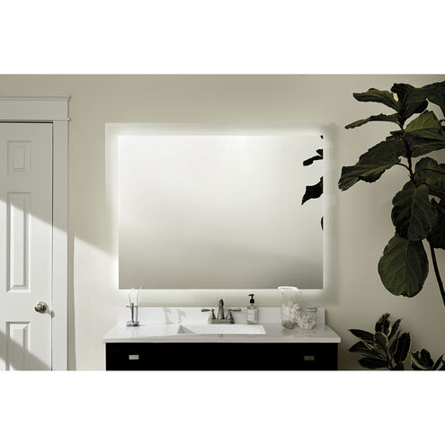 Ohio 54 X 42 inch Unfinished Wall Mirror, Backlight