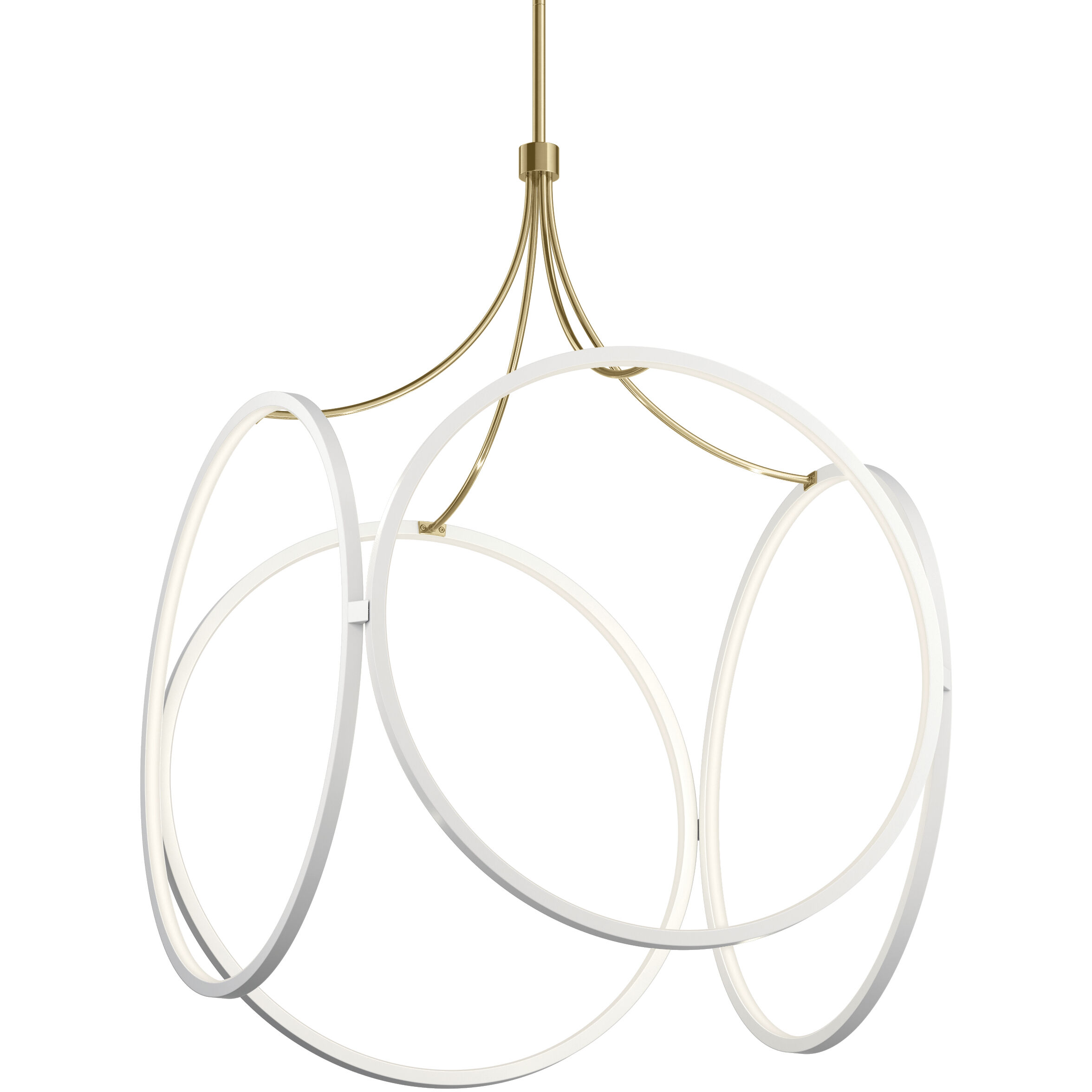 CIRI LED 24 inch White Pendant Ceiling Light