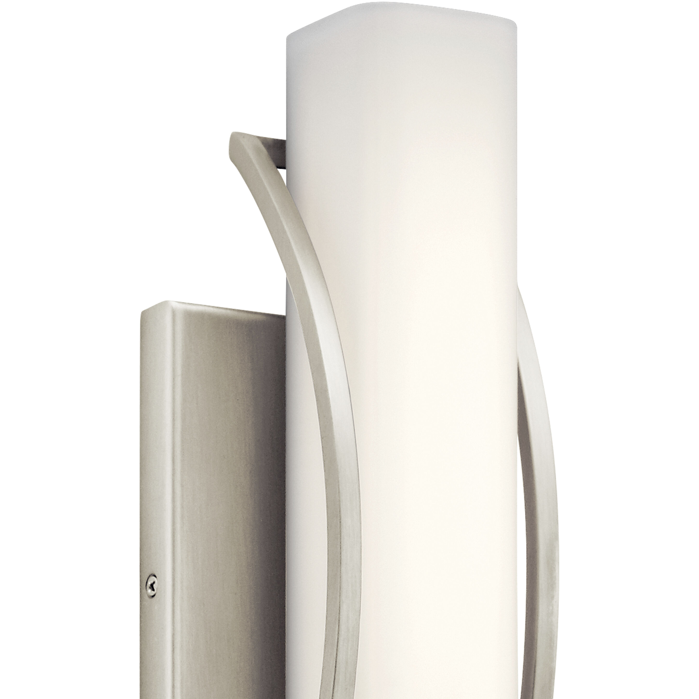 Rowan LED 13.19 inch Brushed Nickel Bathroom Vanity Light Wall Light, Medium