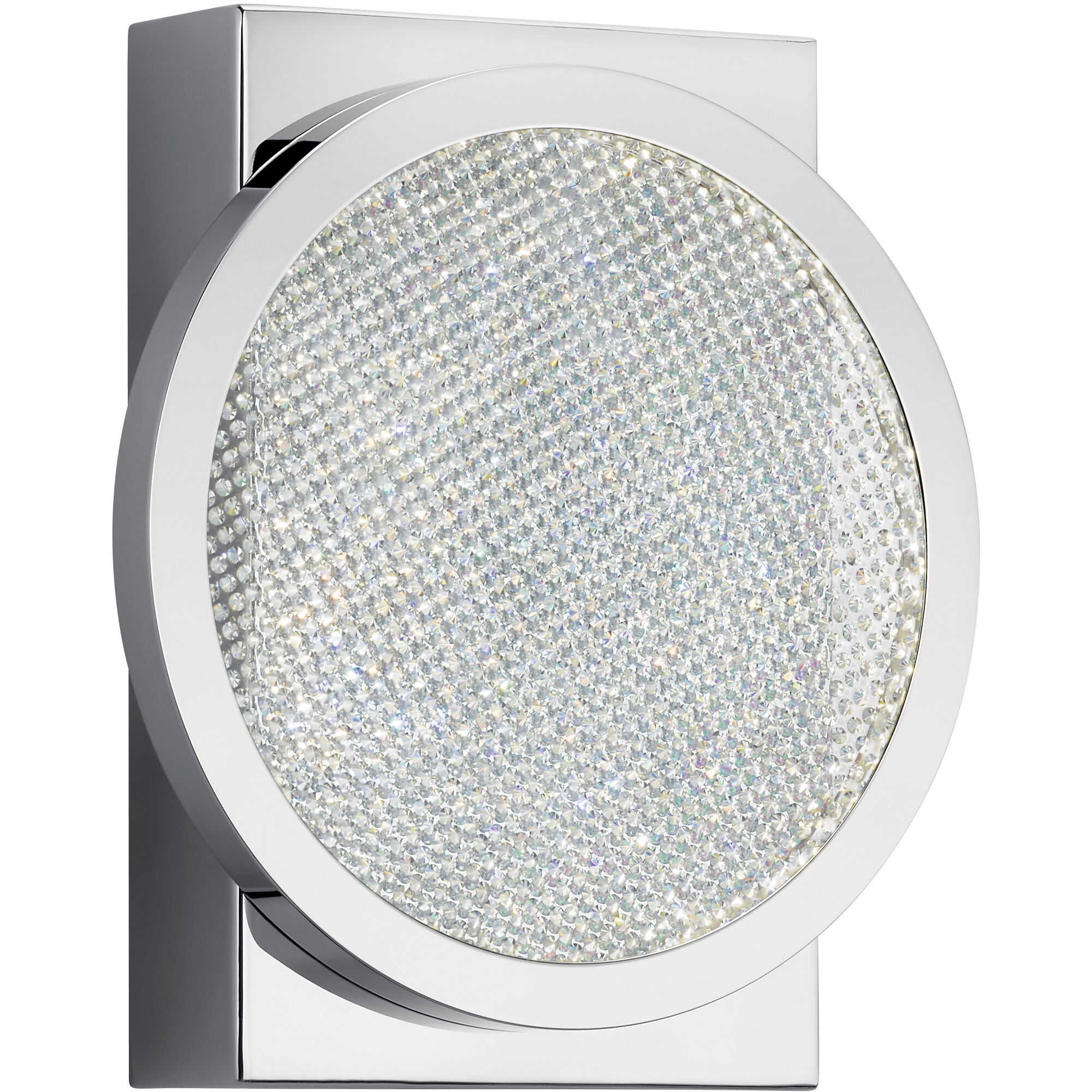 Delaine LED 6.75 inch Chrome Wall Sconce Wall Light