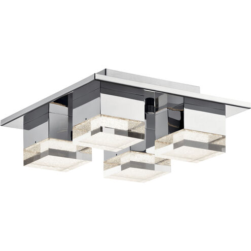 Gorve LED 13 inch Chrome Flush Mount Light Ceiling Light