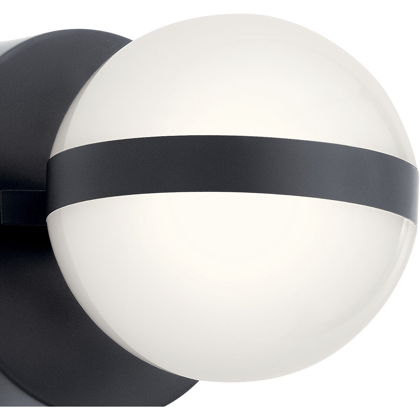 Brettin LED 5.25 inch Matte Black Wall Sconce Wall Light