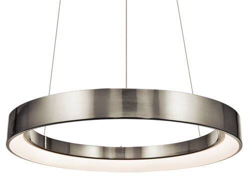 Fornello LED 23.5 inch Brushed Nickel Chandelier Ceiling Light