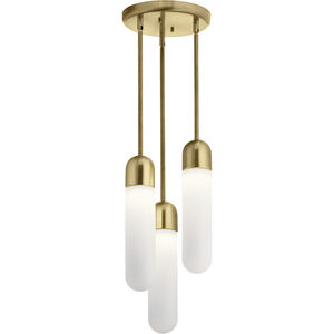 Sorno LED 10.5 inch Champagne Gold Cluster Pendant Ceiling Light