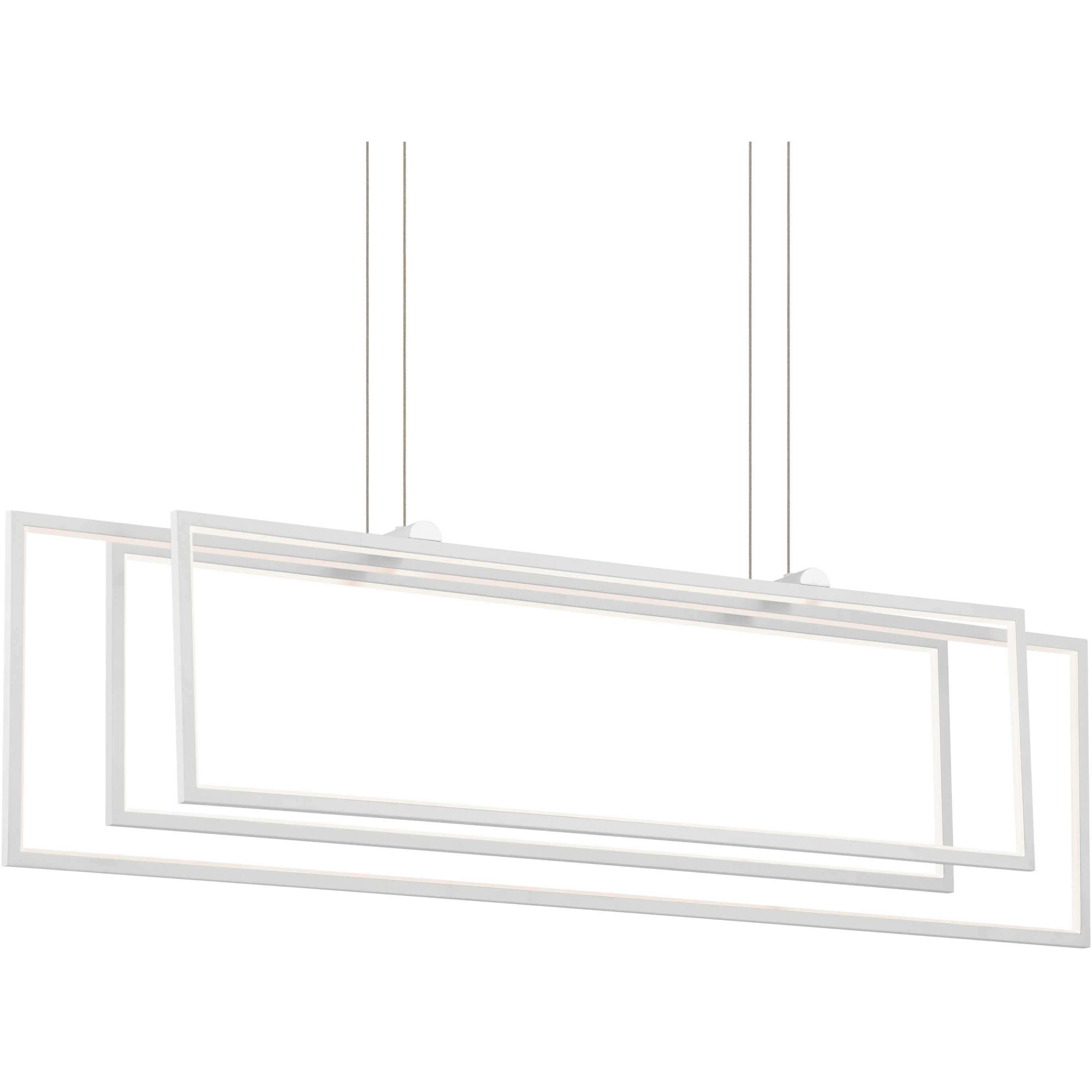 Jestin LED 5.75 inch White Chandelier Ceiling Light, Single