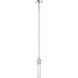 Glacial LED 2.25 inch Chrome Mini Pendant Ceiling Light