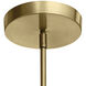 Sorno LED 3.25 inch Champagne Gold Mini Pendant Ceiling Light