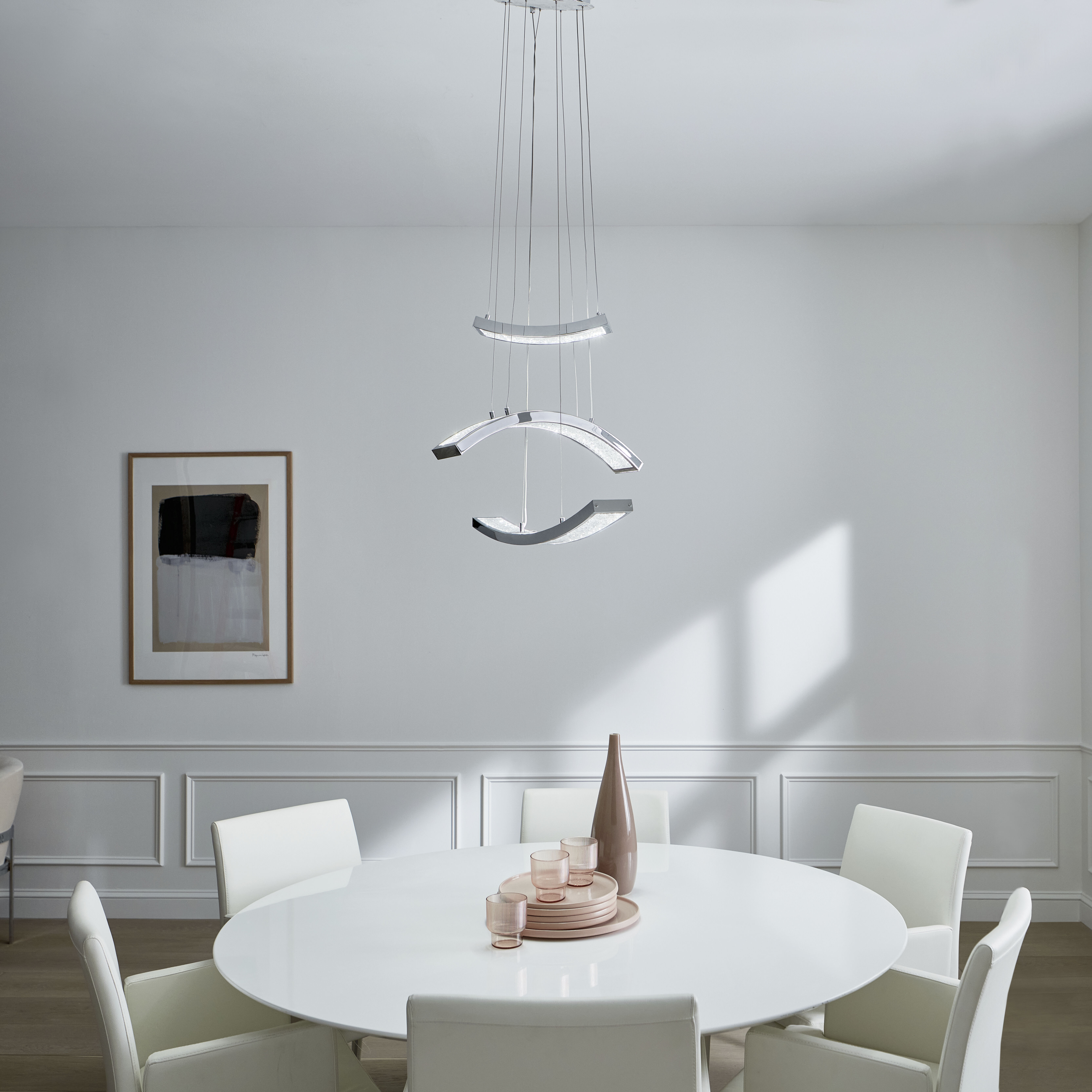 Chrome pendant hotsell ceiling light