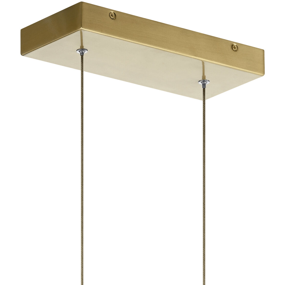 Arabella LED 2.5 inch Champagne Gold Chandelier Ceiling Light, Linear (Single)