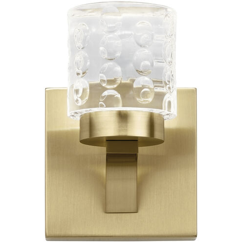 Rene LED 4.75 inch Champagne Gold Wall Sconce Wall Light