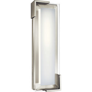 Jaxen LED 16.39 inch Brushed Nickel Bathroom Vanity Light Wall Light, Medium