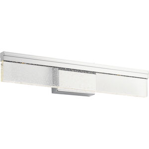 Laris LED 24 inch Chrome Bath Bracket Wall Light, Medium