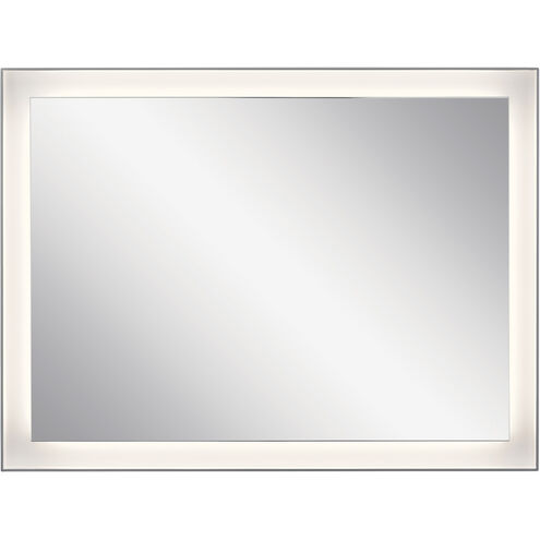 Ryame 32 X 24 inch Matte Silver Wall Mirror