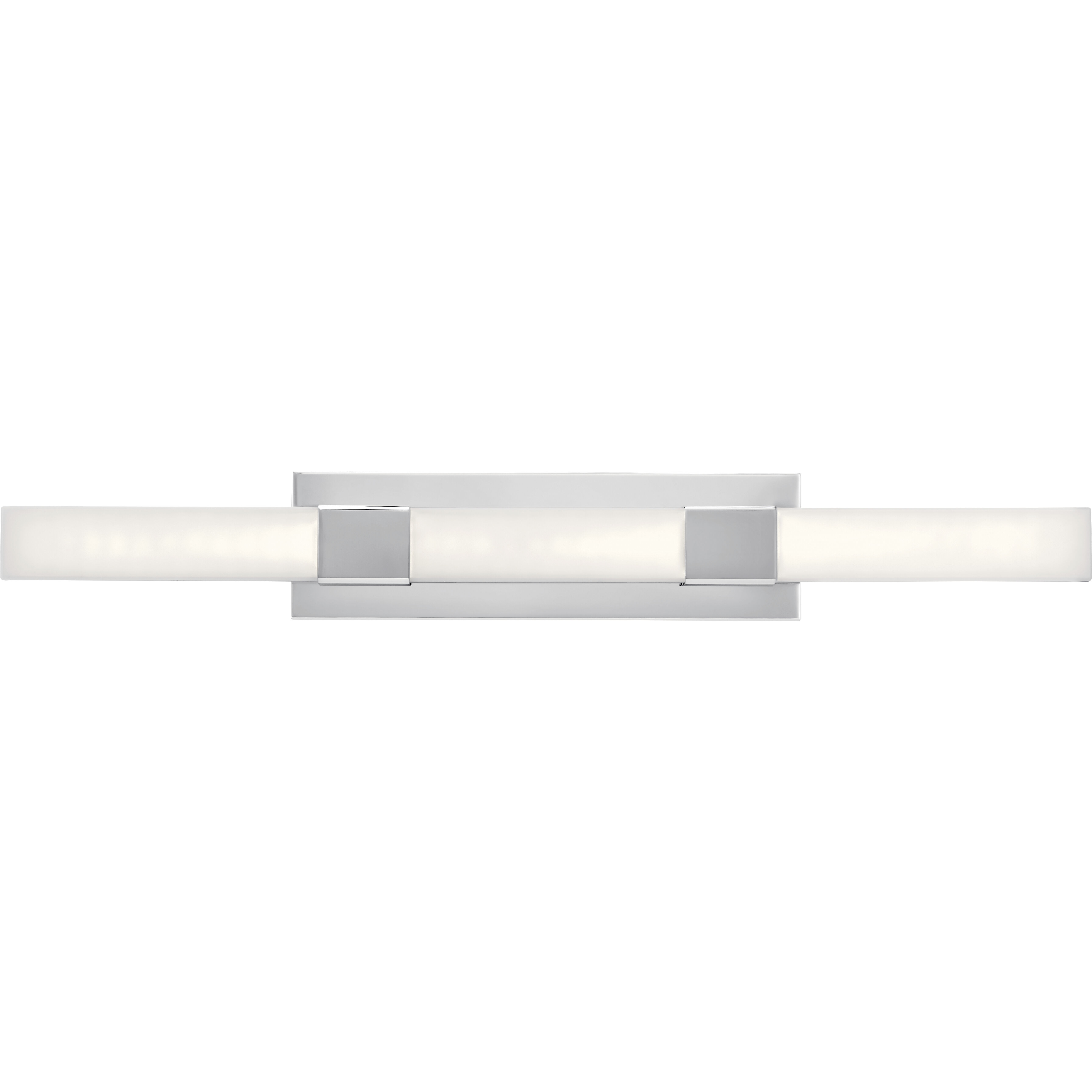 Neltev LED 36.25 inch Chrome Bathroom Vanity Light Wall Light, Large