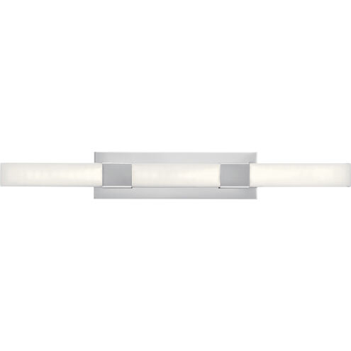 Neltev LED 36.25 inch Chrome Bathroom Vanity Light Wall Light, Large