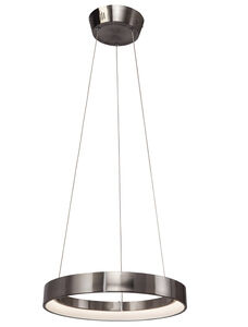 Fornello LED 18 inch Brushed Nickel Pendant Ceiling Light