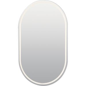 Menillo 40 X 24 inch White Wall Mirror