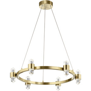 Arabella LED 26.5 inch Champagne Gold Chandelier Ceiling Light