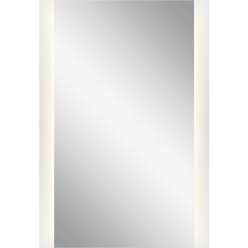 Ohio 39 X 27 inch Unfinished Wall Mirror, Backlight