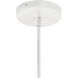 Clevo LED 24 inch White Pendant Ceiling Light