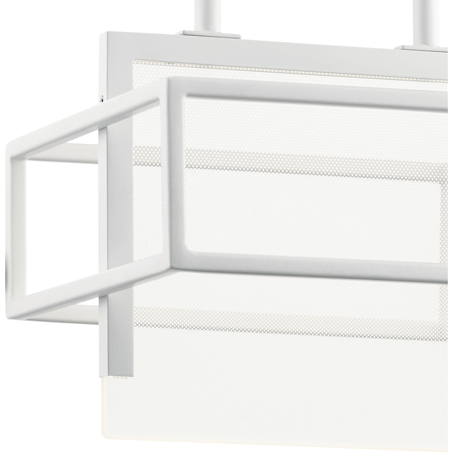 Vega LED 8 inch Matte Black Mini Pendant Ceiling Light in Chrome