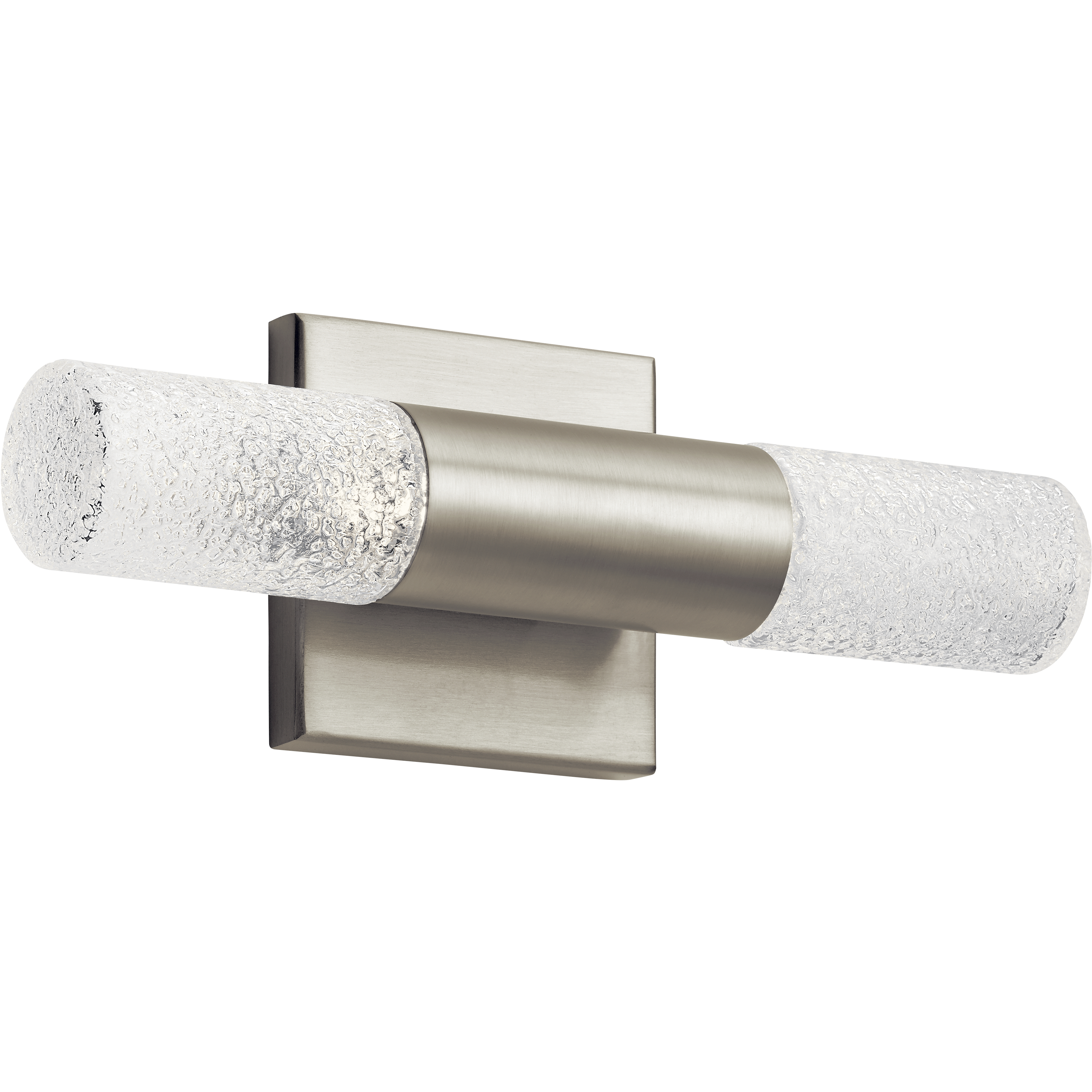 Elan 83918 Glacial LED 4.75 inch Brushed Nickel Wall Sconce Wall Light