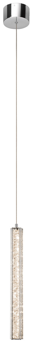 Neruda LED 2.25 inch Chrome Mini Pendant Ceiling Light