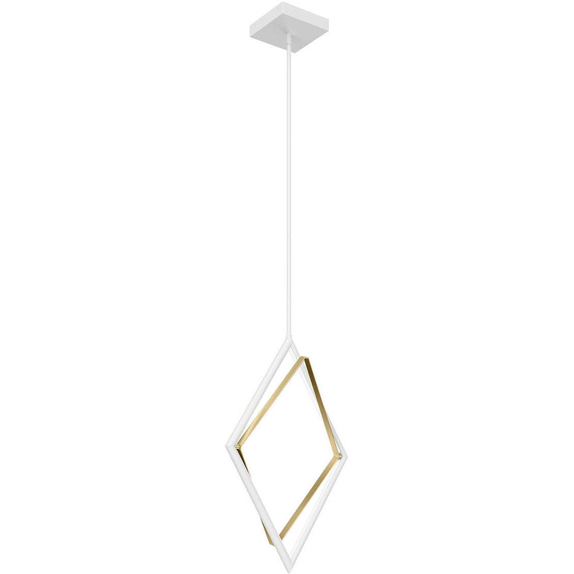 Darski LED 22 inch White Pendant Ceiling Light